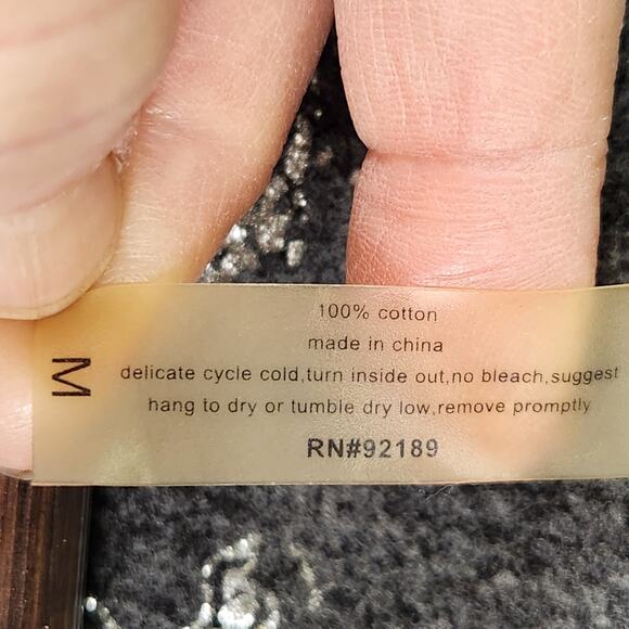 Twisted Heart Womens SZ M Y2K Zip Up Sweatshirt Jacket Bling Crown Baddie Gray - Picture 15 of 16